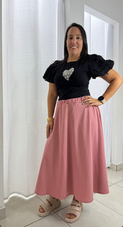 Falda Midi