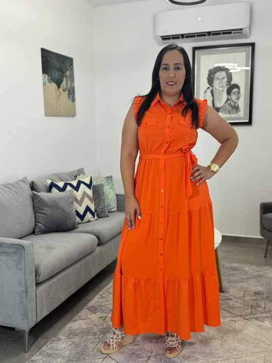 Orange Dress