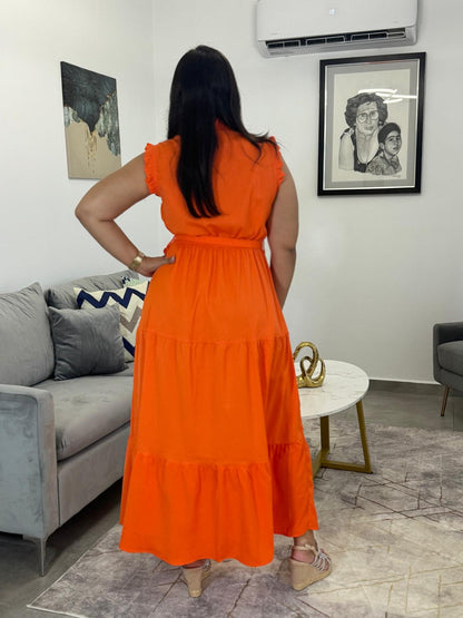 Orange Dress