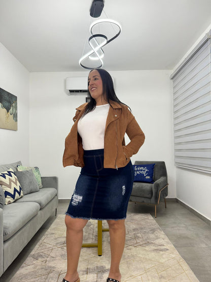 Jacket Cognac